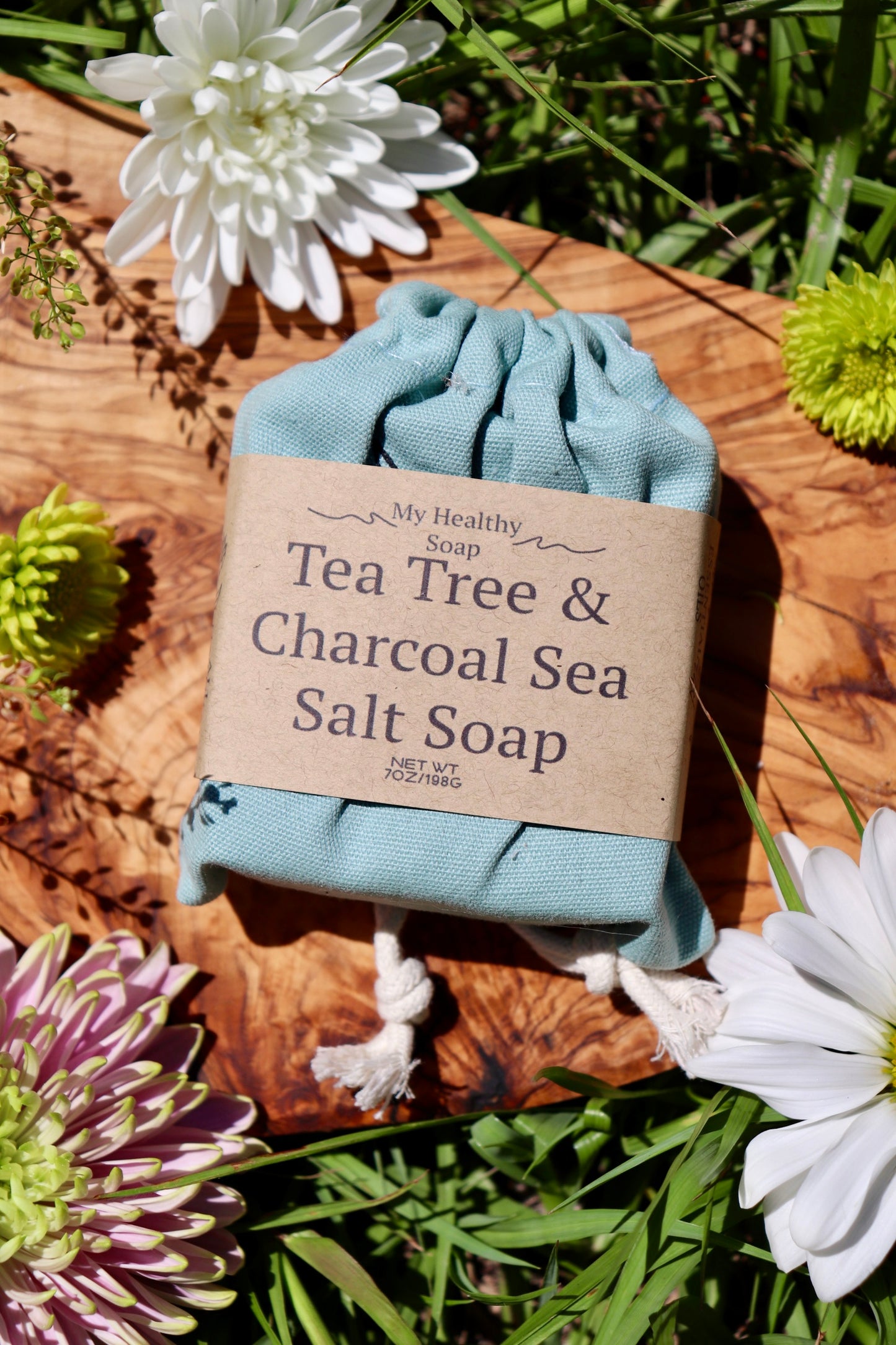 Tea Tree & Charcoal Sea Salt Soap