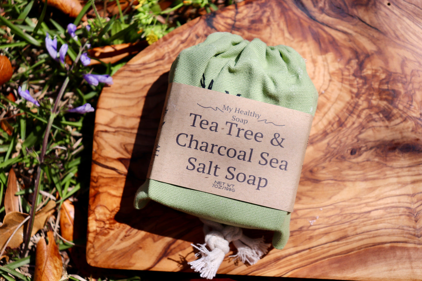Tea Tree & Charcoal Sea Salt Soap