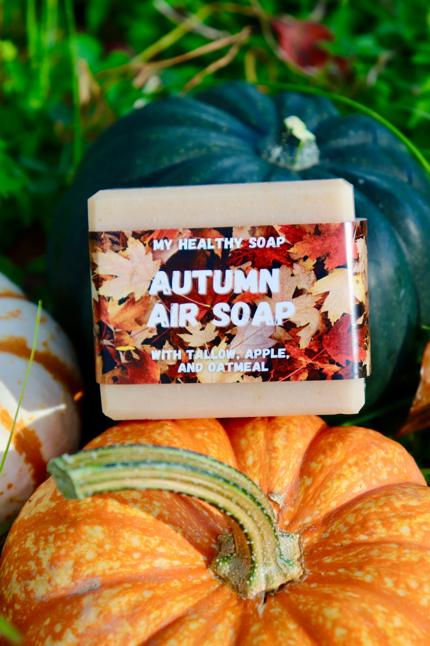 Autumn Air Soap ~ Tallow, Apple, & Oatmeal