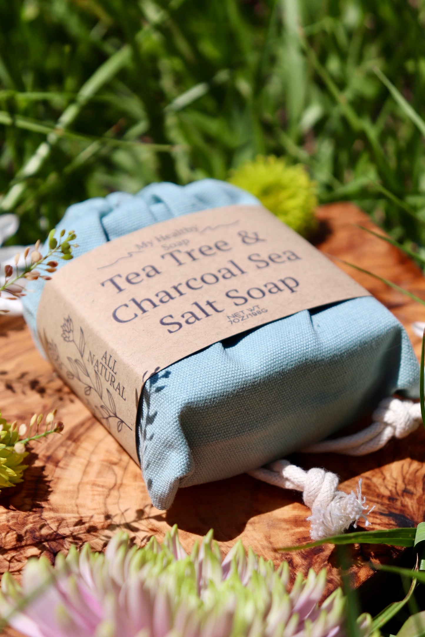 Tea Tree & Charcoal Sea Salt Soap