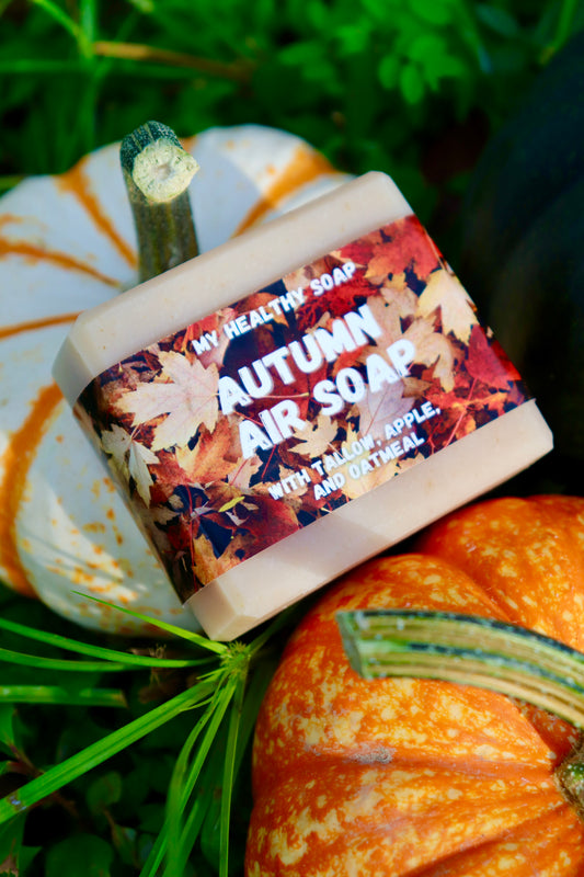Autumn Air Soap ~ Tallow, Apple, & Oatmeal
