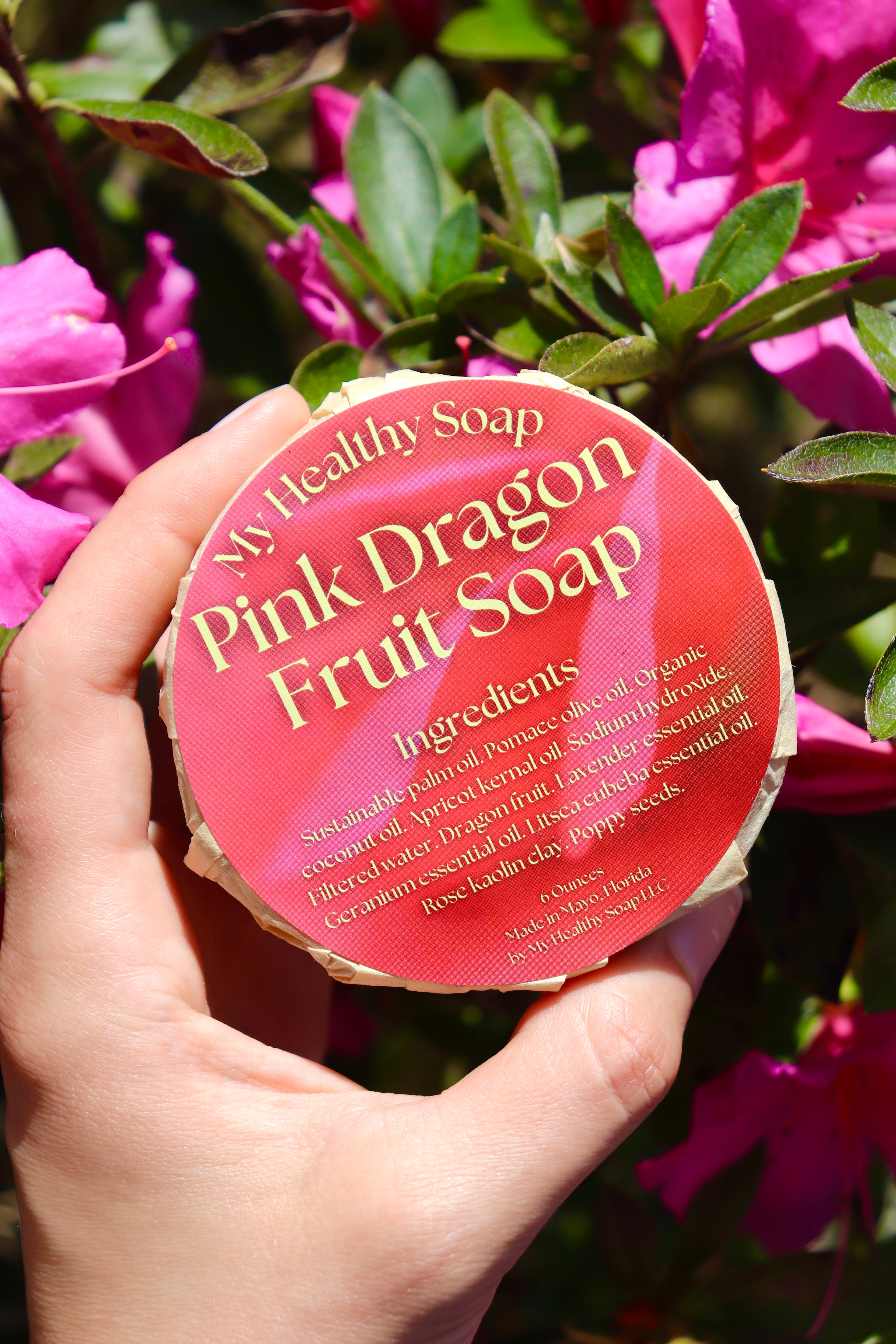 Pink Dragon Fruit Soap