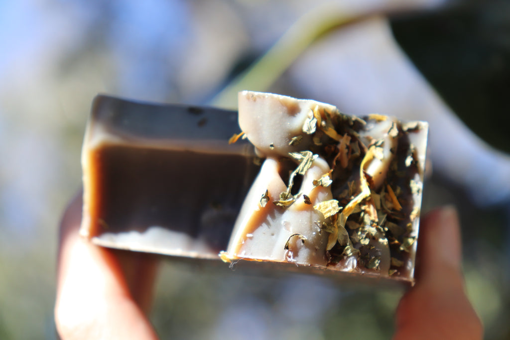 Green Tea & Spearmint Herbal Soap Recipe PDF