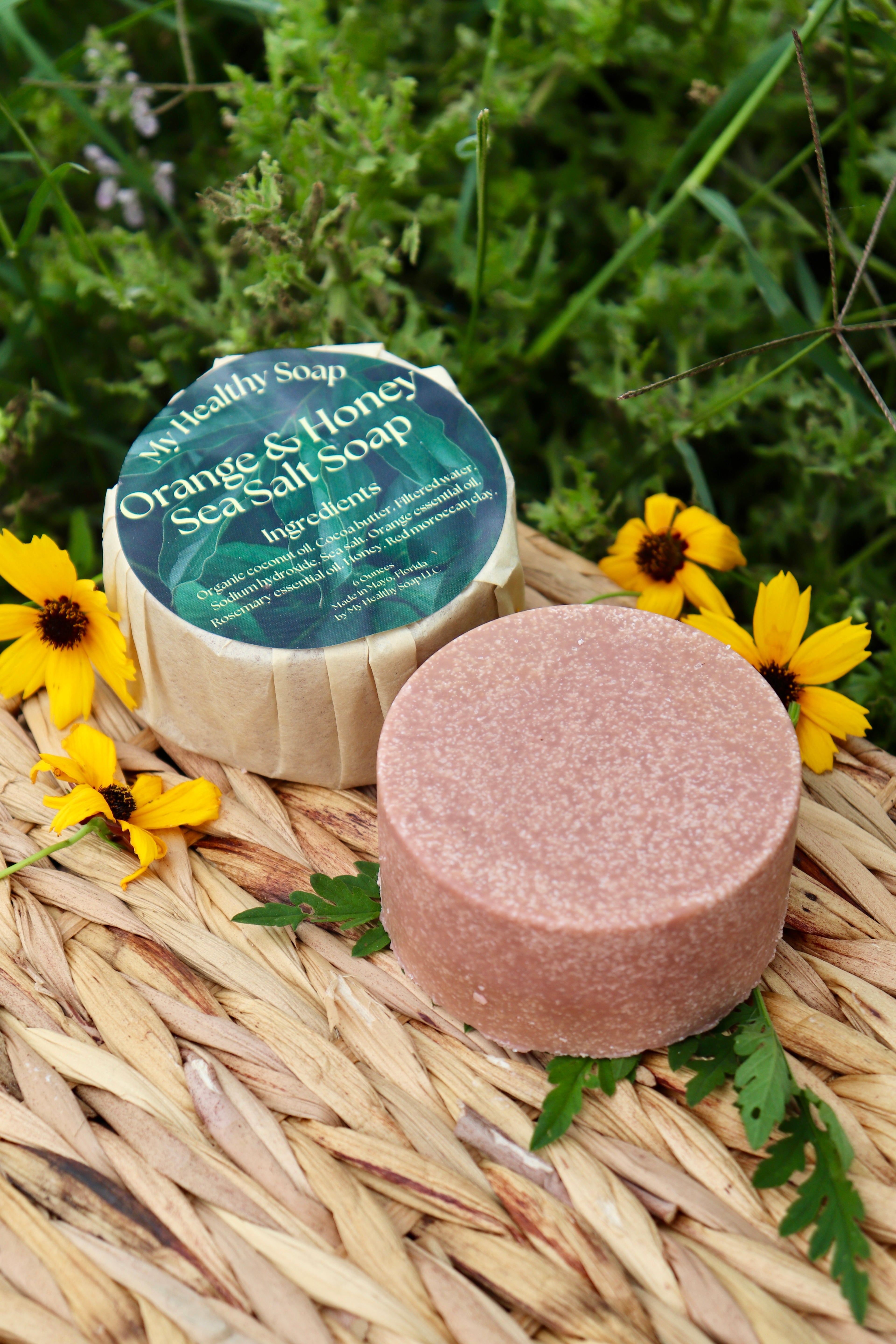 Orange & Honey Sea Salt Soap
