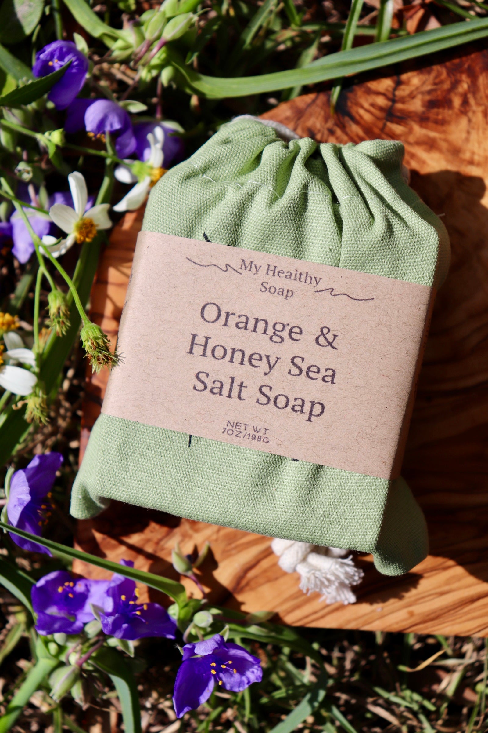 Orange & Honey Sea Salt Soap