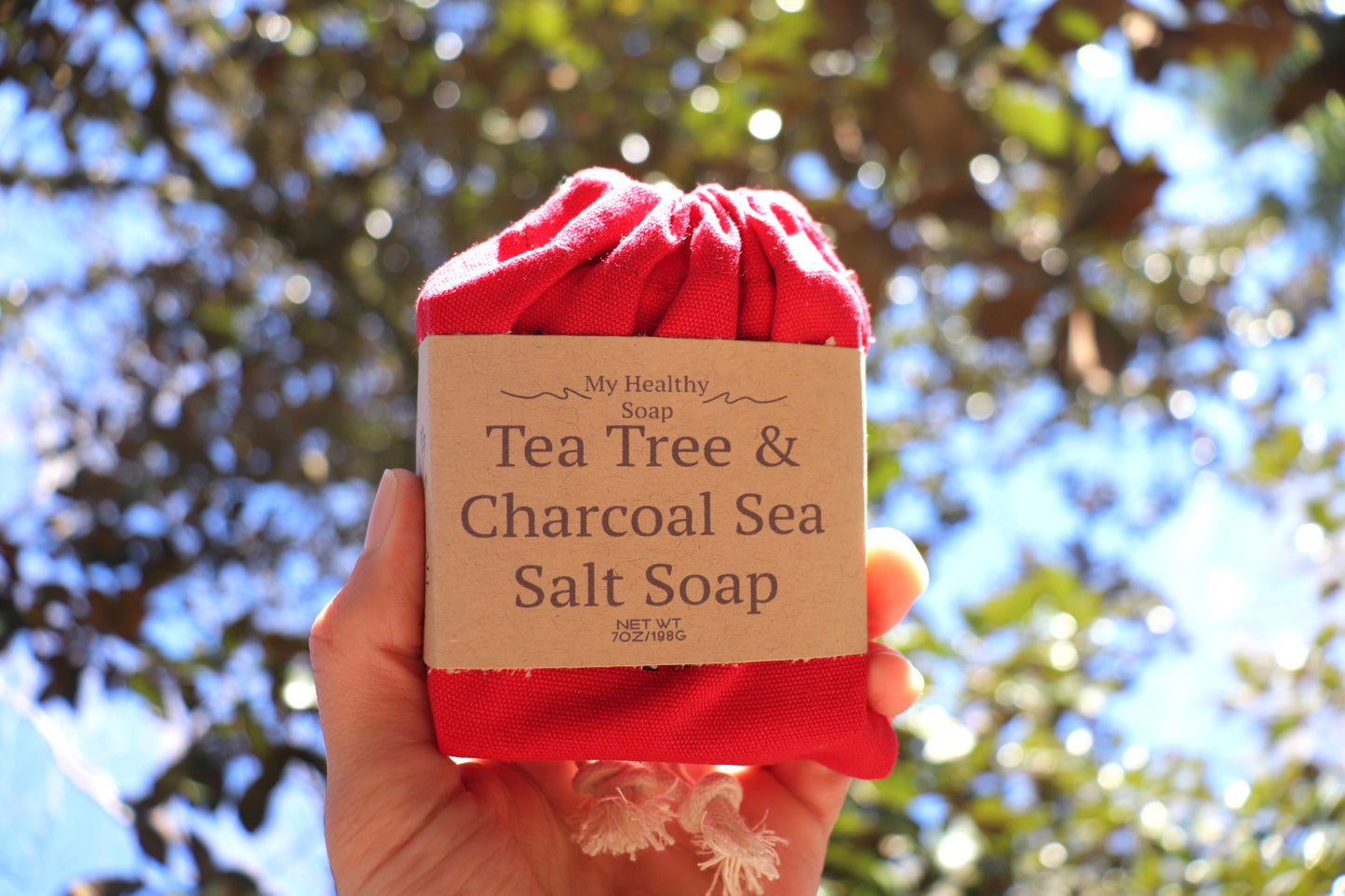 Tea Tree & Charcoal Sea Salt Soap