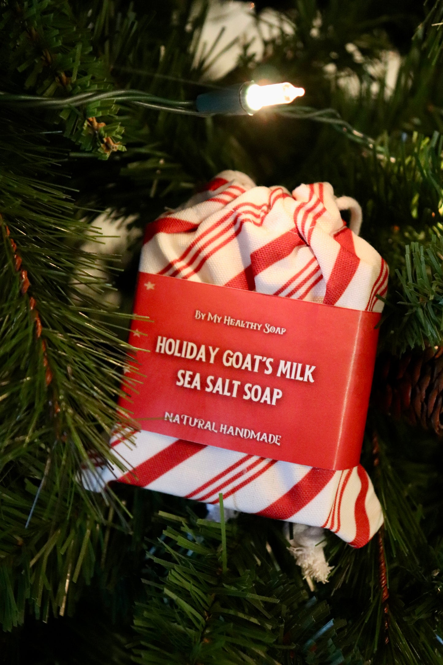 Holiday Goat's Milk Sea Salt Soap