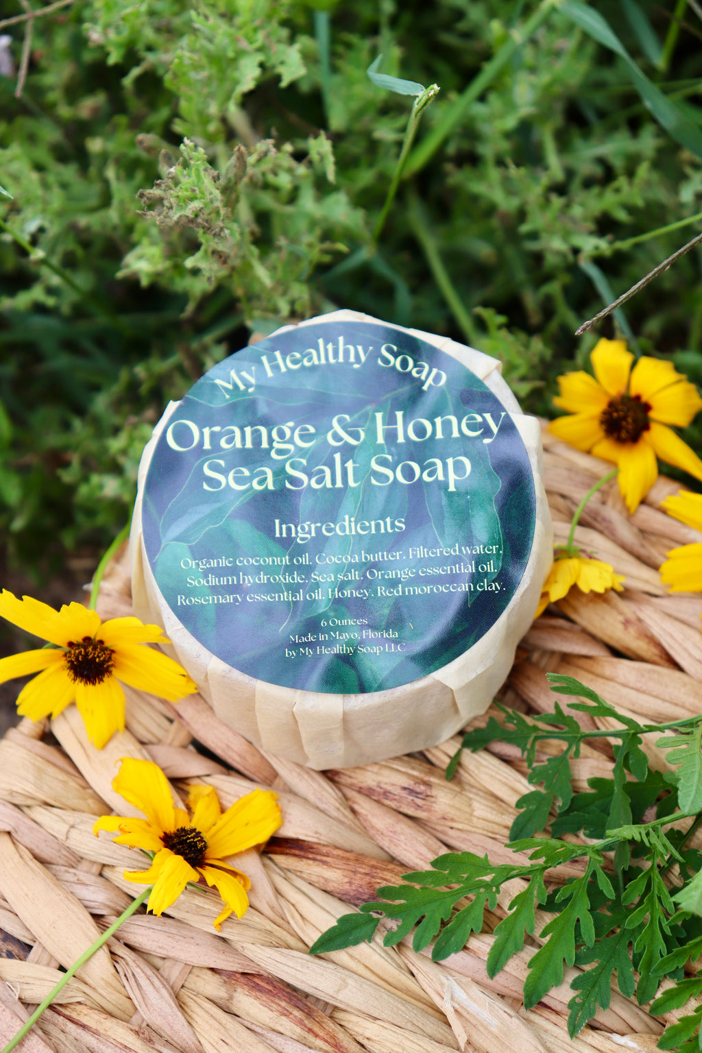 Orange & Honey Sea Salt Soap