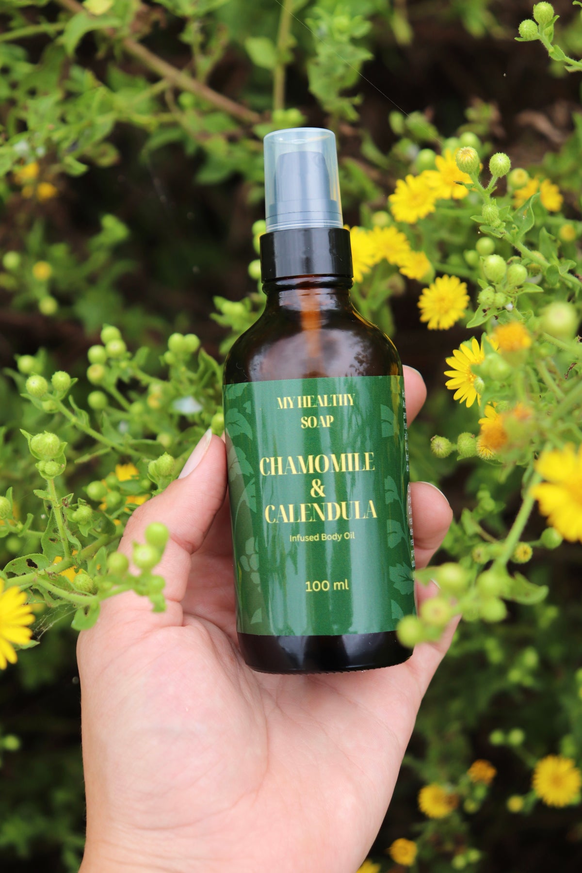 Chamomile & Calendula Infused Body Oil