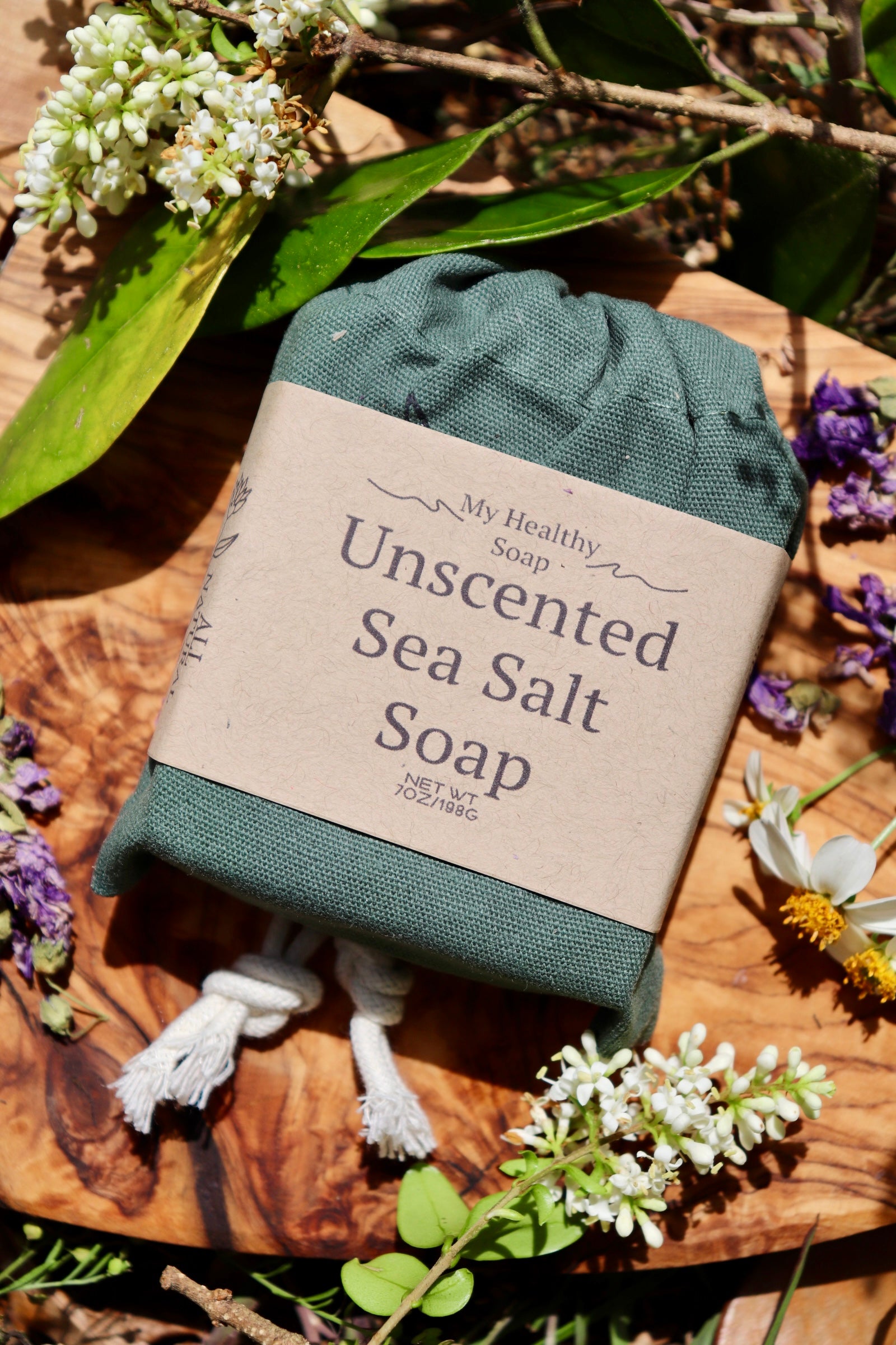 Unscented Sea Salt Soap