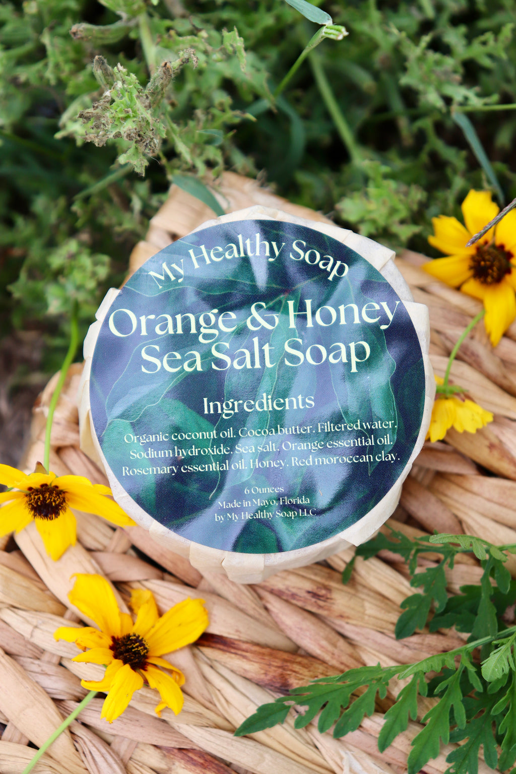 Orange & Honey Sea Salt Soap