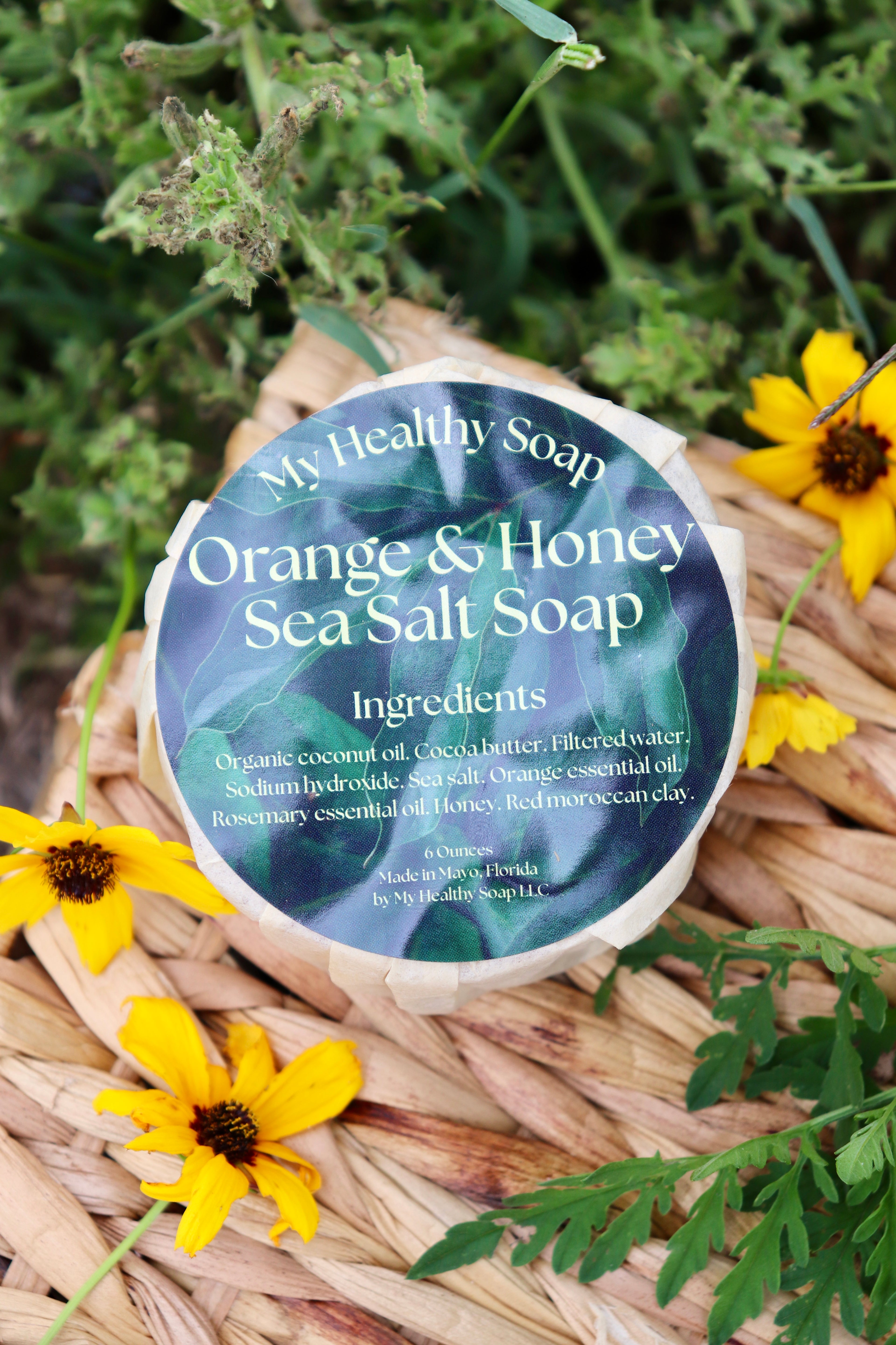 Orange & Honey Sea Salt Soap