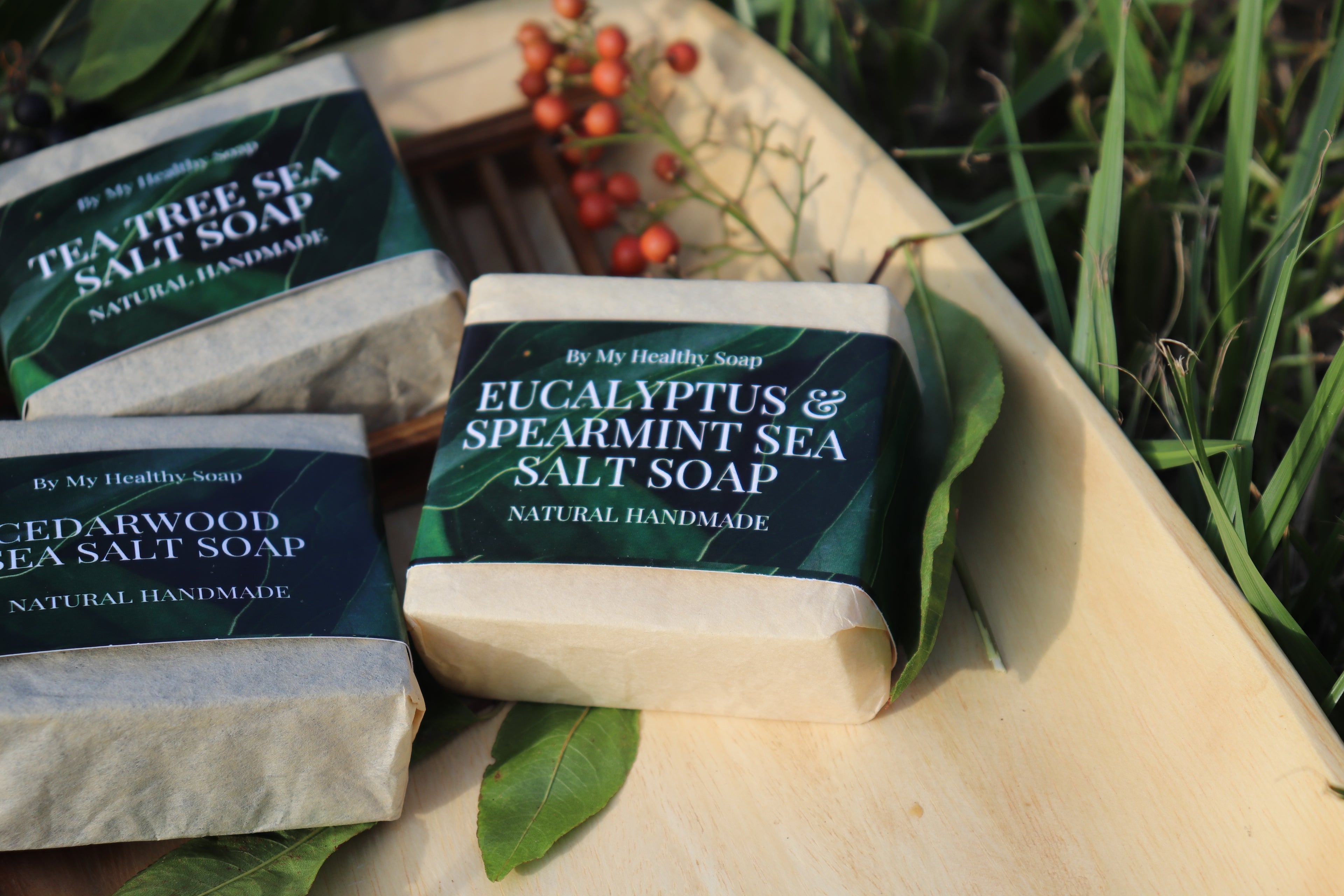 Eucalyptus & Spearmint Sea Salt Soap