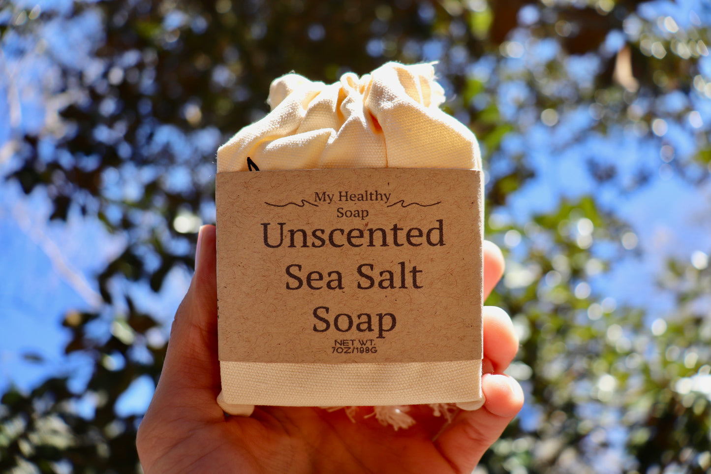 Unscented Sea Salt Soap