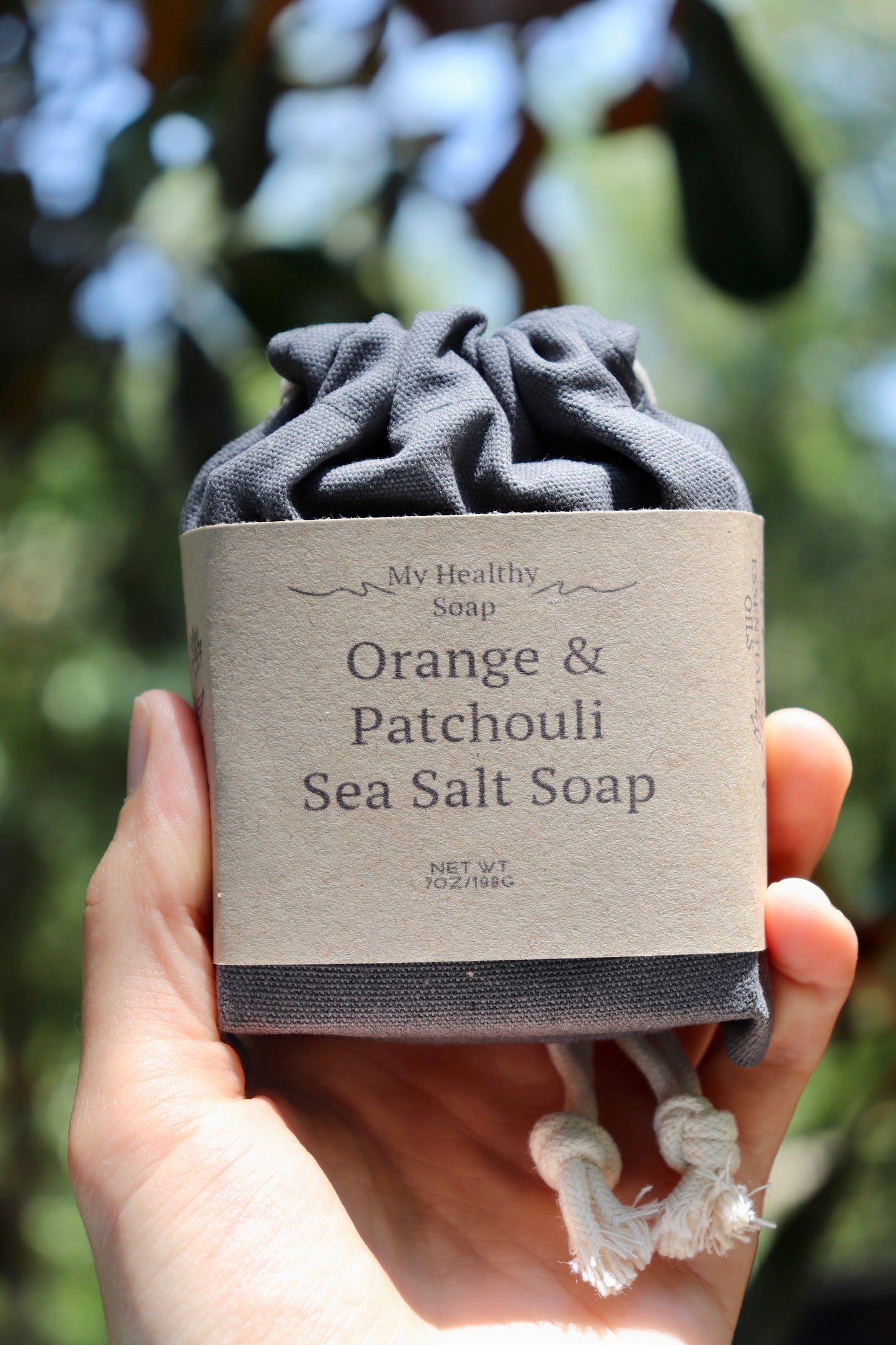 Orange & Patchouli Sea Salt Soap