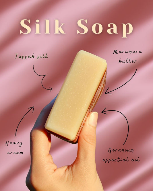Tussah Silk and Heavy Cream Soap Recipe PDF