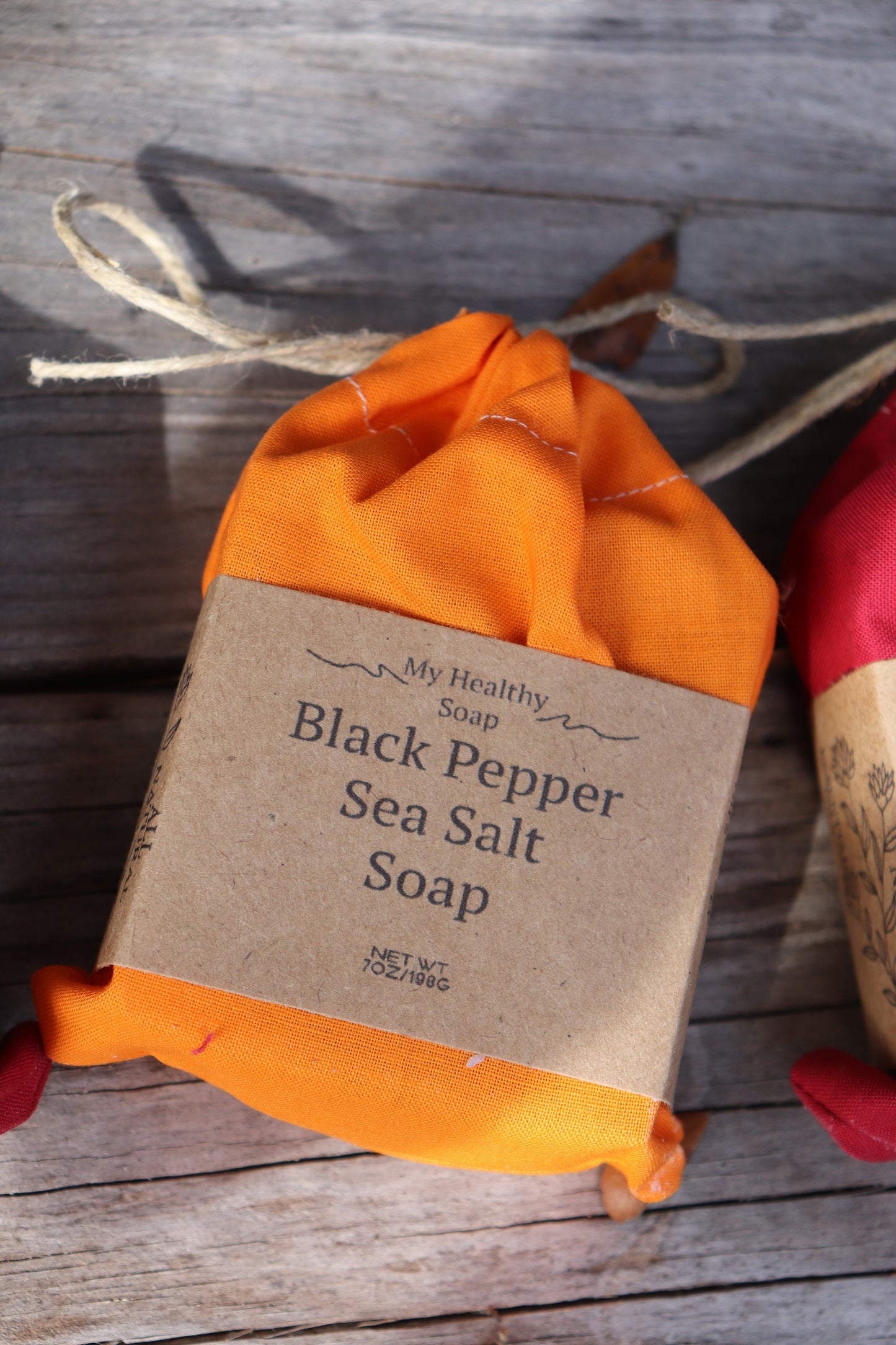 Black Pepper Sea Salt Soap